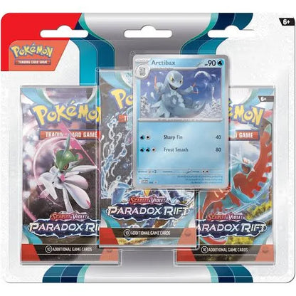 Pokémon - Ecarlate et Violet : Faille Paradoxe EV 4 - Pack 3 boosters/tripack (français)