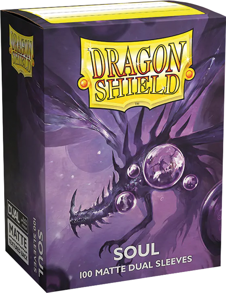 Dragon Shield - 100 Sleeves standard Dual Matte - Soul