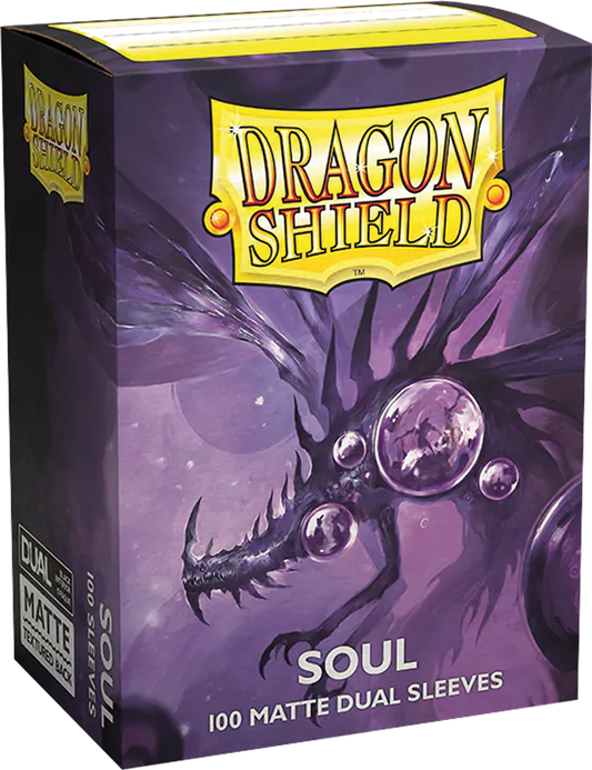 Dragon Shield - 100 Sleeves standard Dual Matte - Soul