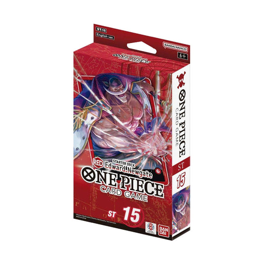 One Piece Card Game - Starter Deck ST15 : Edward Newgate red/rouge (English)