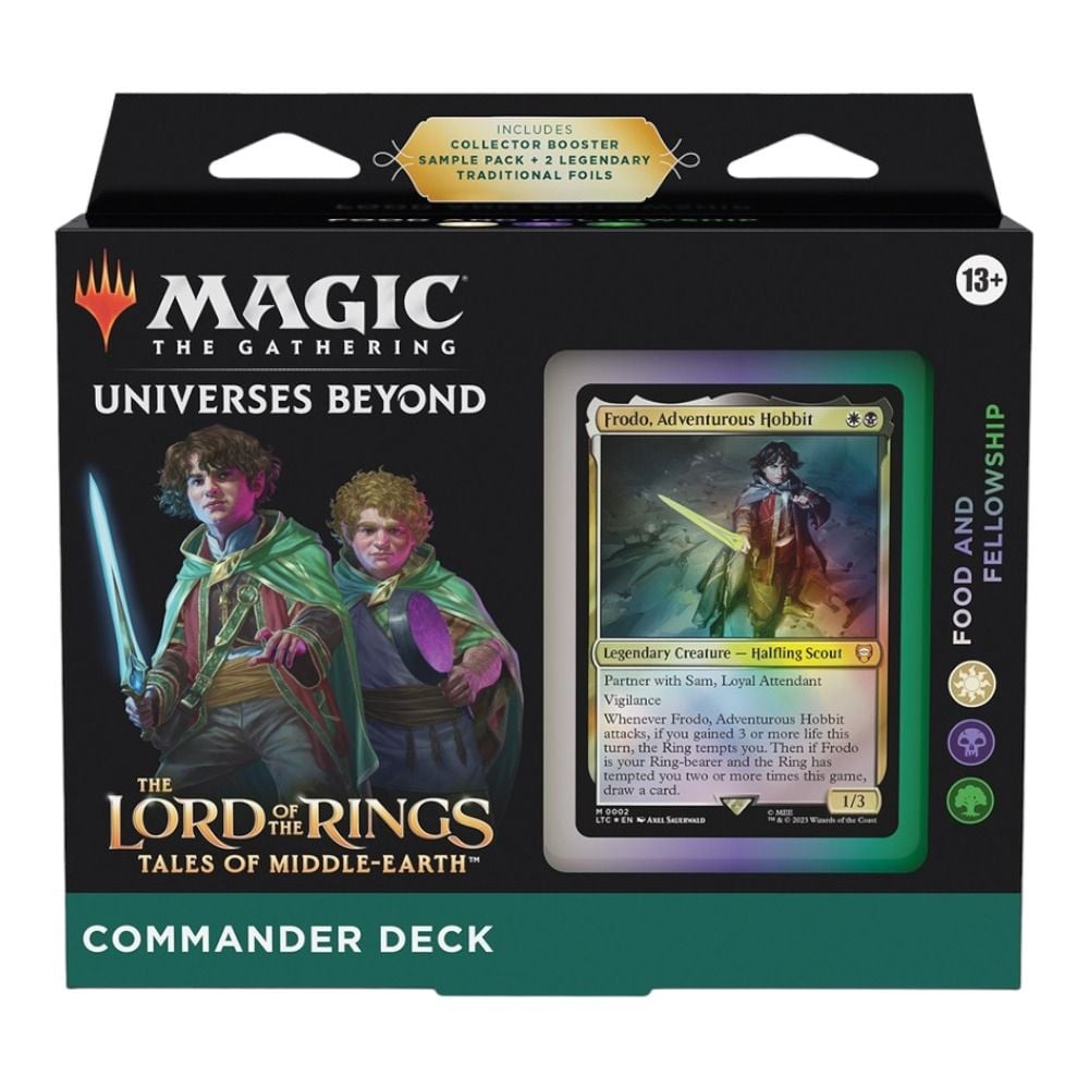 Magic the Gathering - Lord of the Rings - Commander deck : Food and fellowship (English)