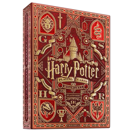 BICYCLE - Cartes à Jouer : Harry Potter - Gryffondor/Rouge