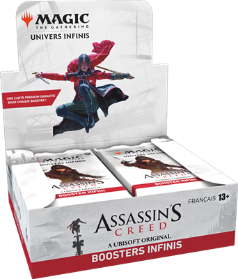 Magic the Gathering - Univers Infinis : Assassin s Creed - Display 24 boosters infinis (français)