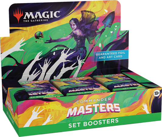 Magic the Gathering - Commander Masters - 24 Set boosters display (English)