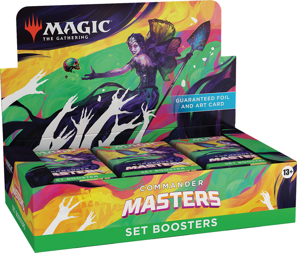 Magic the Gathering - Commander Masters - 24 Set boosters display (English)