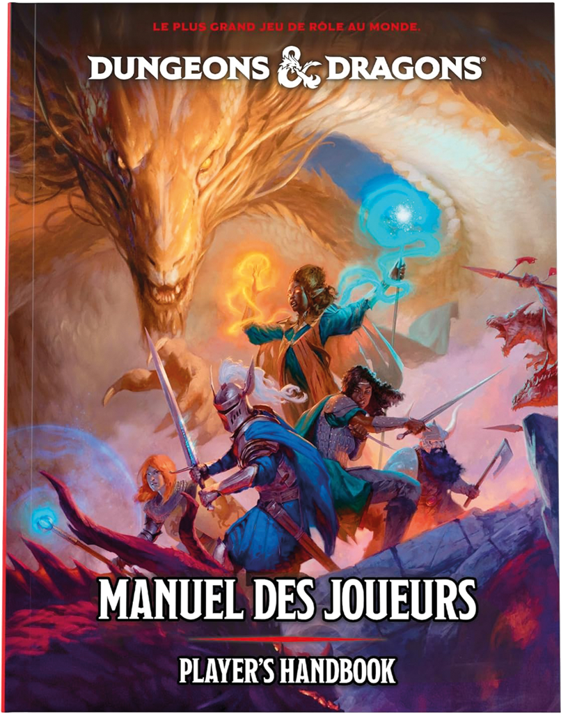 D&D 5 : Manuel du joueur (français) édition 2024