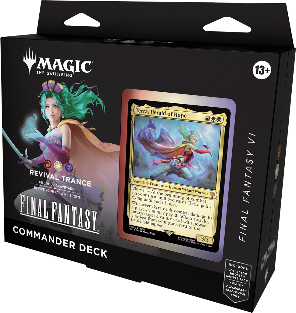 Magic the Gathering x Final Fantasy - Commander deck Revival Trance FF VI 6 (English)