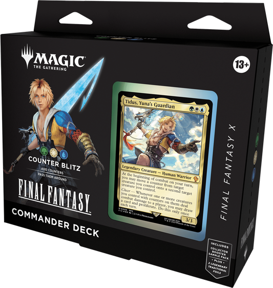 Magic the Gathering x Final Fantasy - Commander deck Counter Blitz FF X 10 (English)