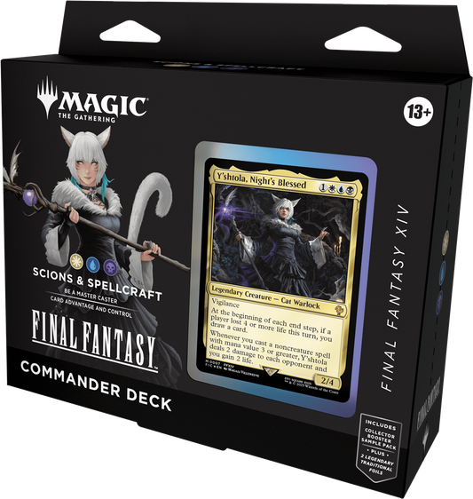 Magic the Gathering x Final Fantasy - Commander deck Scions & Spellcraft FF XIV 14 (English)