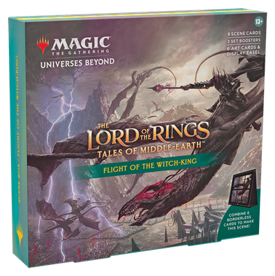 Magic the Gathering - Lord of the Rings - Scene box : Flight of the Witch-King (English)