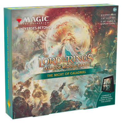 Magic the Gathering - Lord of the Rings - Scene box : The might of Galadriel (English)
