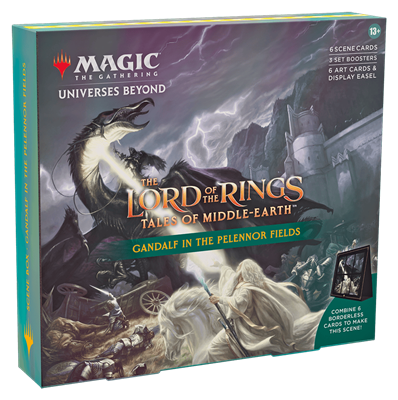 Magic the Gathering - Lord of the Rings - Scene box : Gandalf in the Pellenor fields (English)
