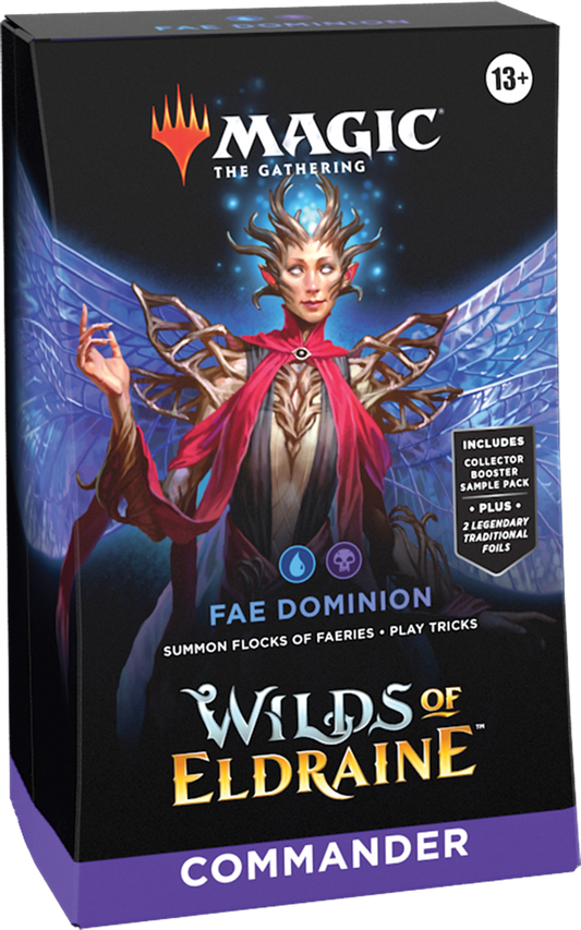 Magic the Gathering - Wilds of Eldraine - Commander deck : Fae Dominion (English)