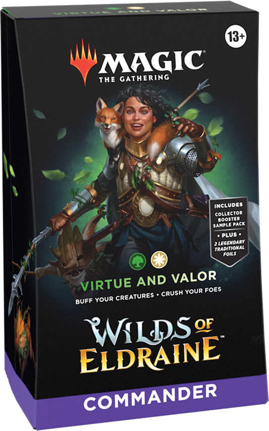 Magic the Gathering - Wilds of Eldraine - Commander deck : Virtue and Valor (English)