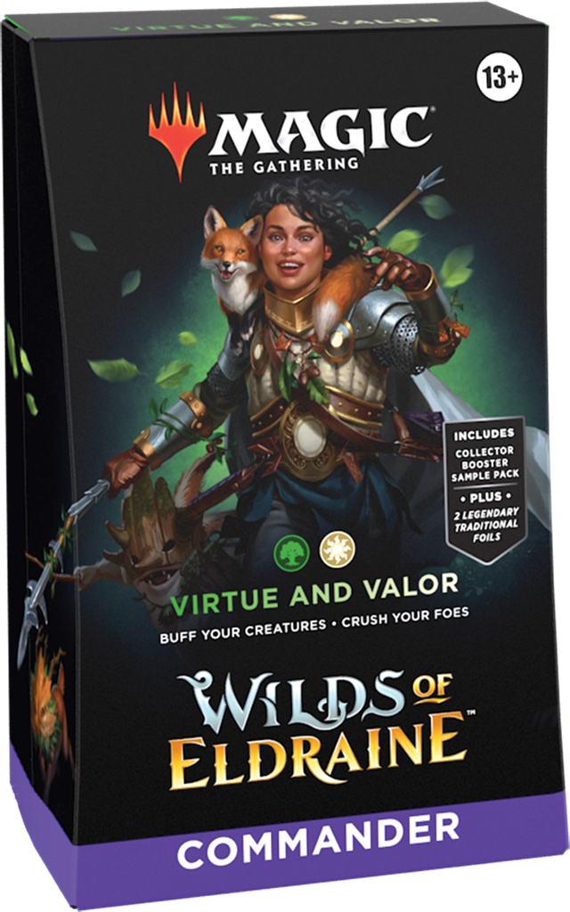 Magic the Gathering - Wilds of Eldraine - Commander deck : Virtue and Valor (English)