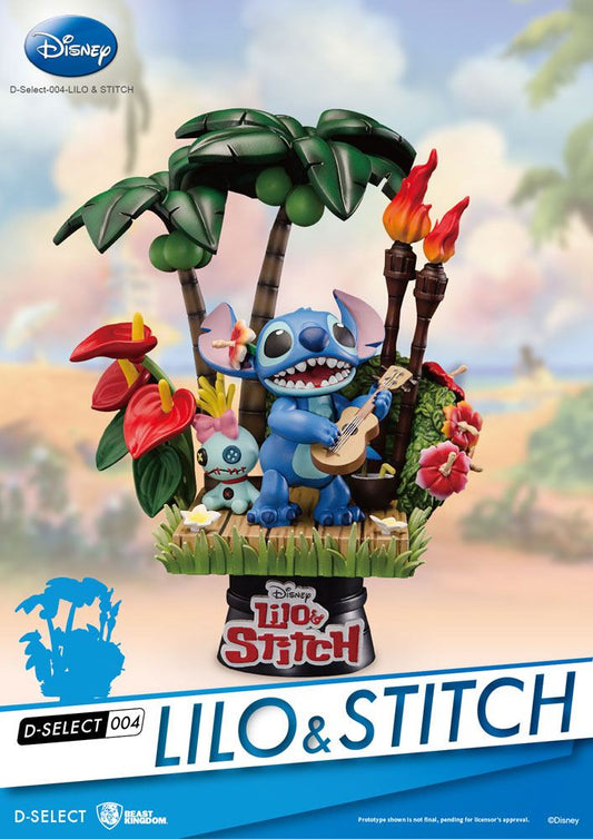 Disney diorama PVC D-Stage 004 Stitch 14cm