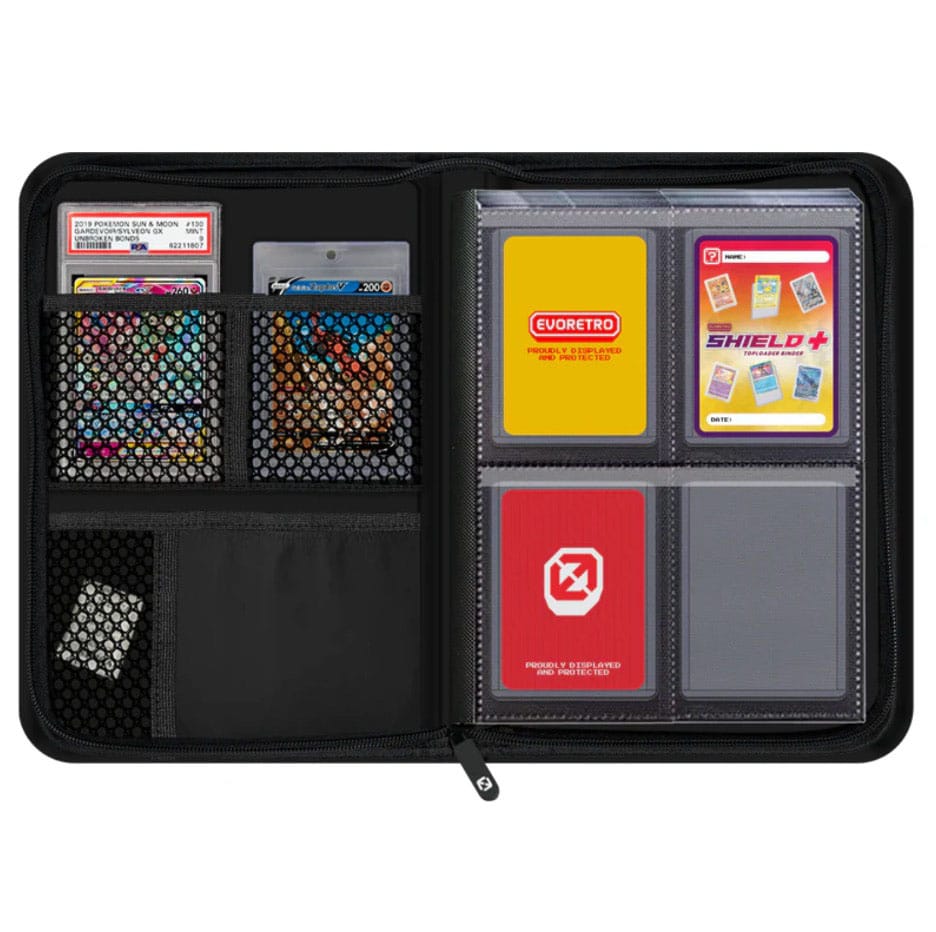 EVORETRO - Shield+ 96 Topload Cards Binder Black