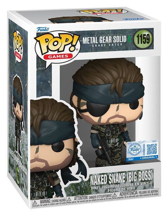 Metal Gear POP! Games Vinyl figurine Metal Gear Solid 3- Naked Snake Big Boss 1159