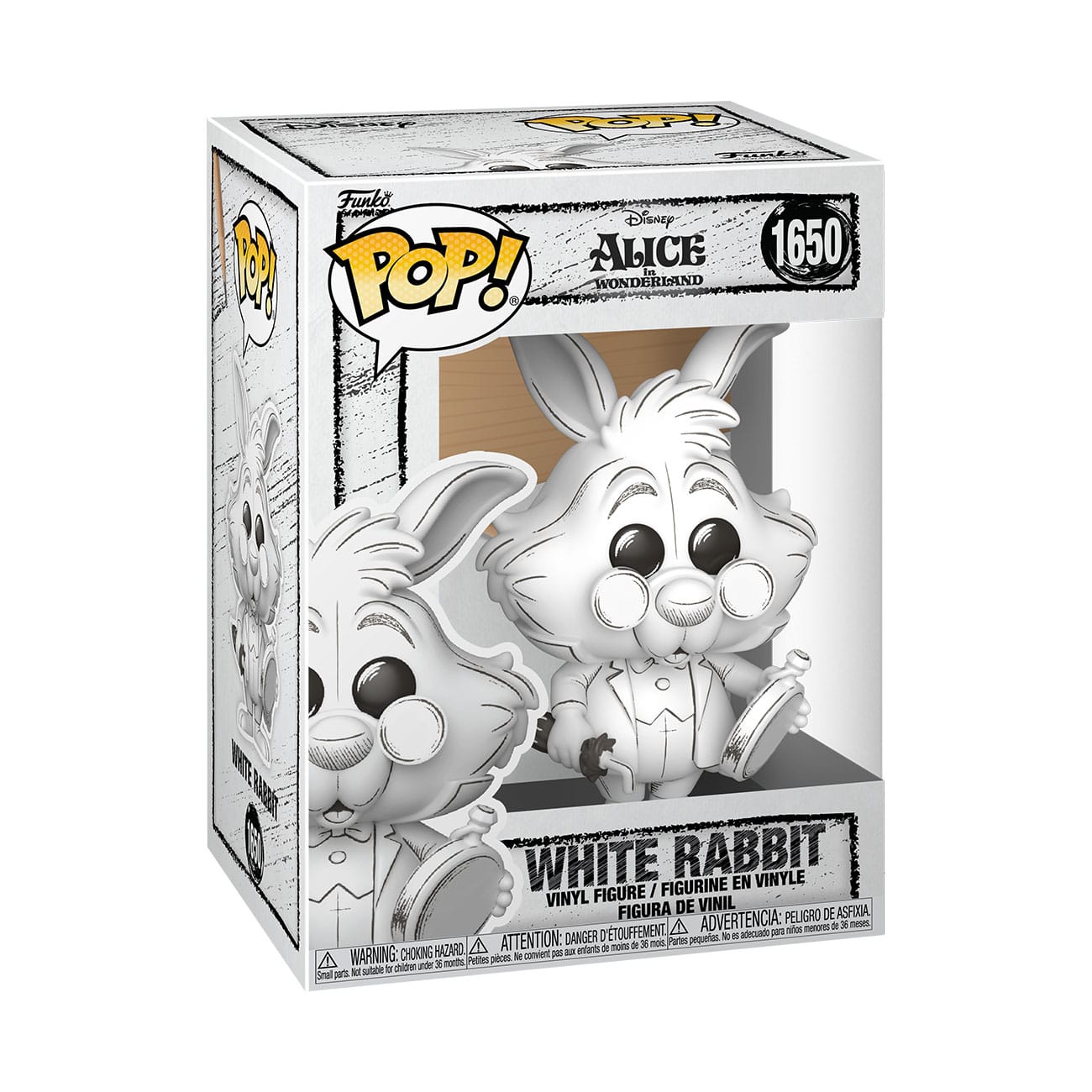 Alice - POP N° 1650 - Sketched - White Rabbit