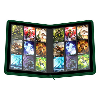 Ultimate Guard Zipfolio 360 - 18-Pocket XenoSkin Vert