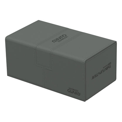 Ultimate Guard Twin Flip`n`Tray 200+ XenoSkin Monocolor Gris