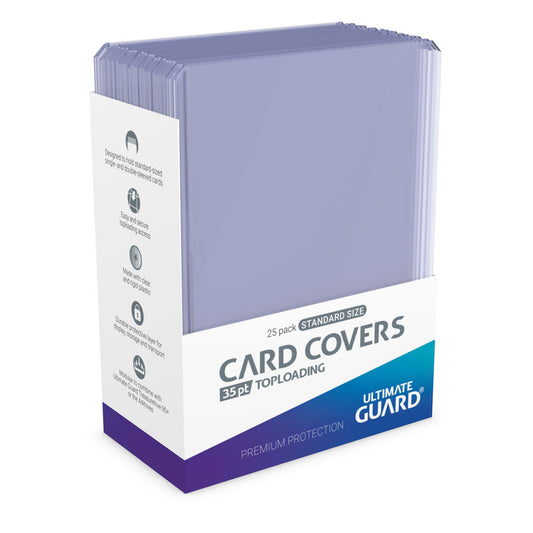 Ultimate Guard - Pack 25 toploaders/card covers 35pt standard