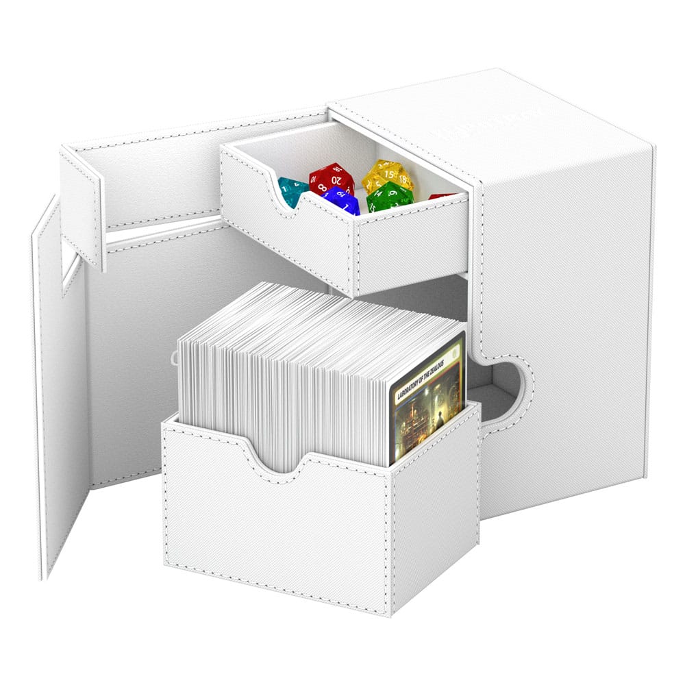 Ultimate Guard Flip`n`Tray 133+ XenoSkin Monocolor Blanc