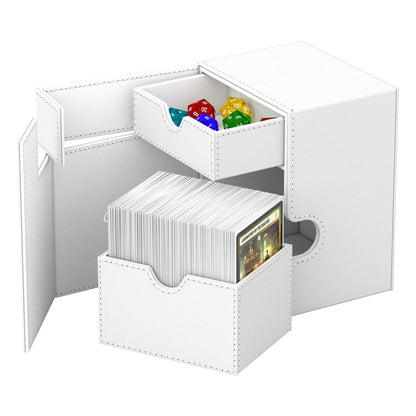 Ultimate Guard Flip`n`Tray 133+ XenoSkin Monocolor Blanc