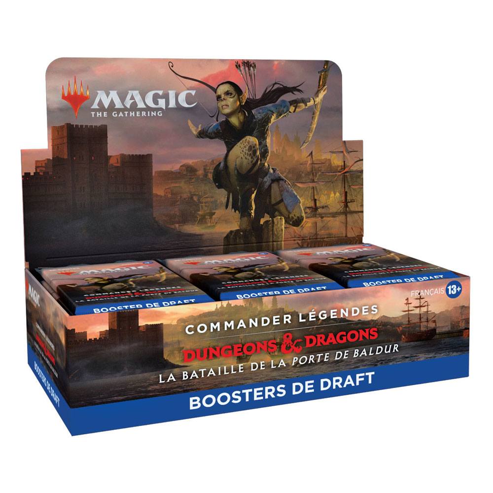 Magic the Gathering - Dungeons & Dragons : Commander légendes, La bataille de la porte de Baldur - Display 24 boosters draft (français)