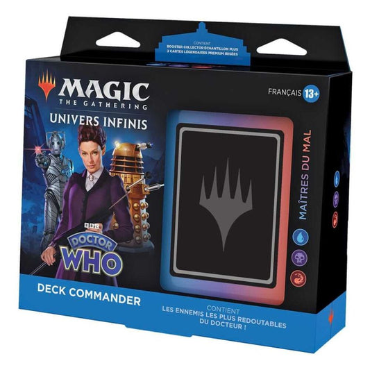 Magic the Gathering - Univers infinis : Doctor Who - Deck Commander : Maîtres du mal (français)