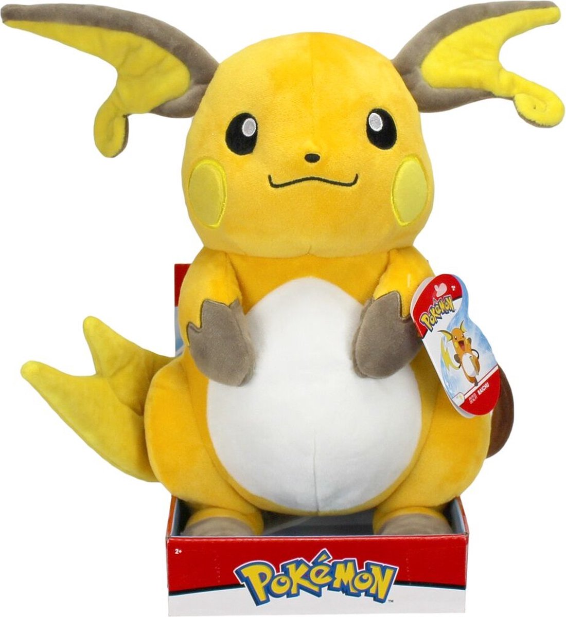 Pokémon - Raichu - Peluche 30cm
