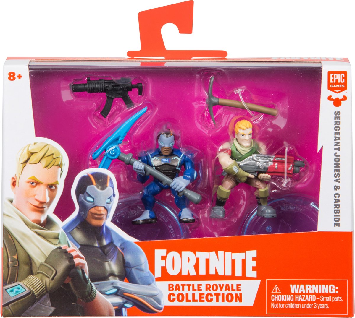 Fortnite "Battle Royale Collection" Series 1 figure duo pack - Sergeant Jonesy & Carbide