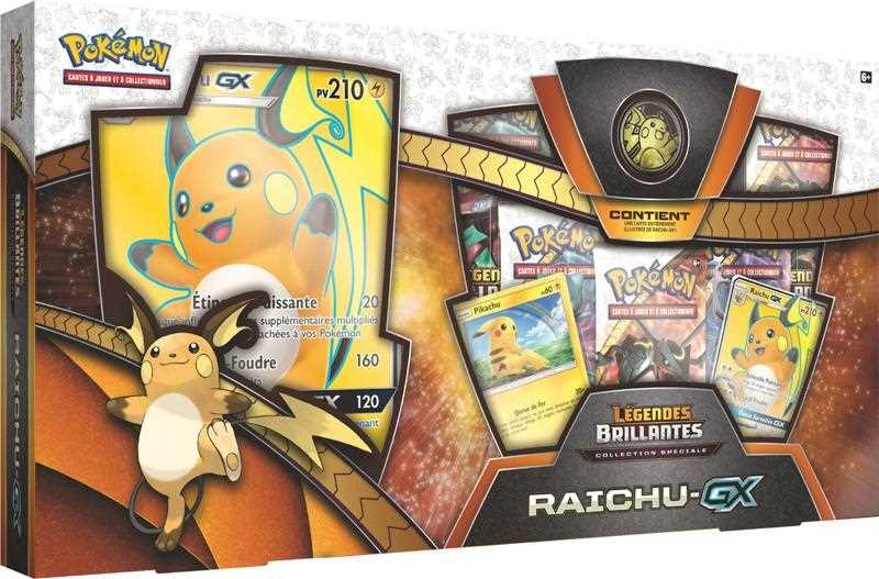 Pokémon - Légendes Brillantes : Collection Raichu GX Special (français)
