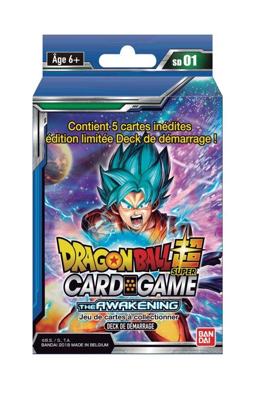 Dragon Ball Super Card Game - Starter deck The Awekening SD01 (français)