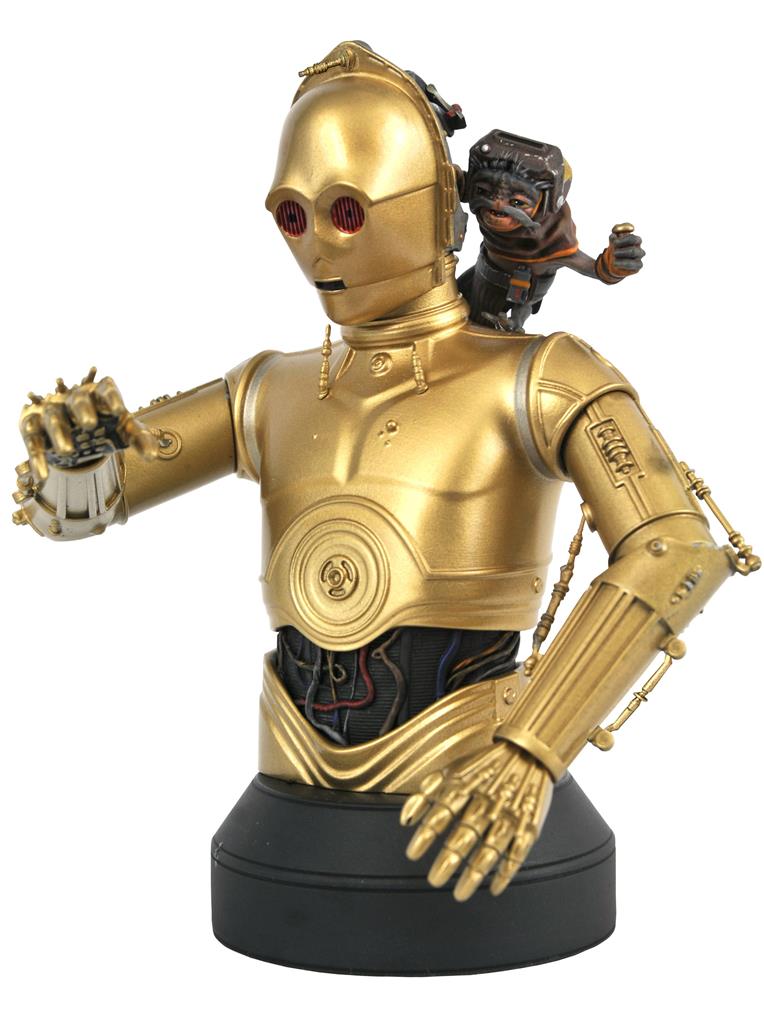 Star Wars - Gentle Giant - C-3PO & BABU FRIK : buste échelle 1/6