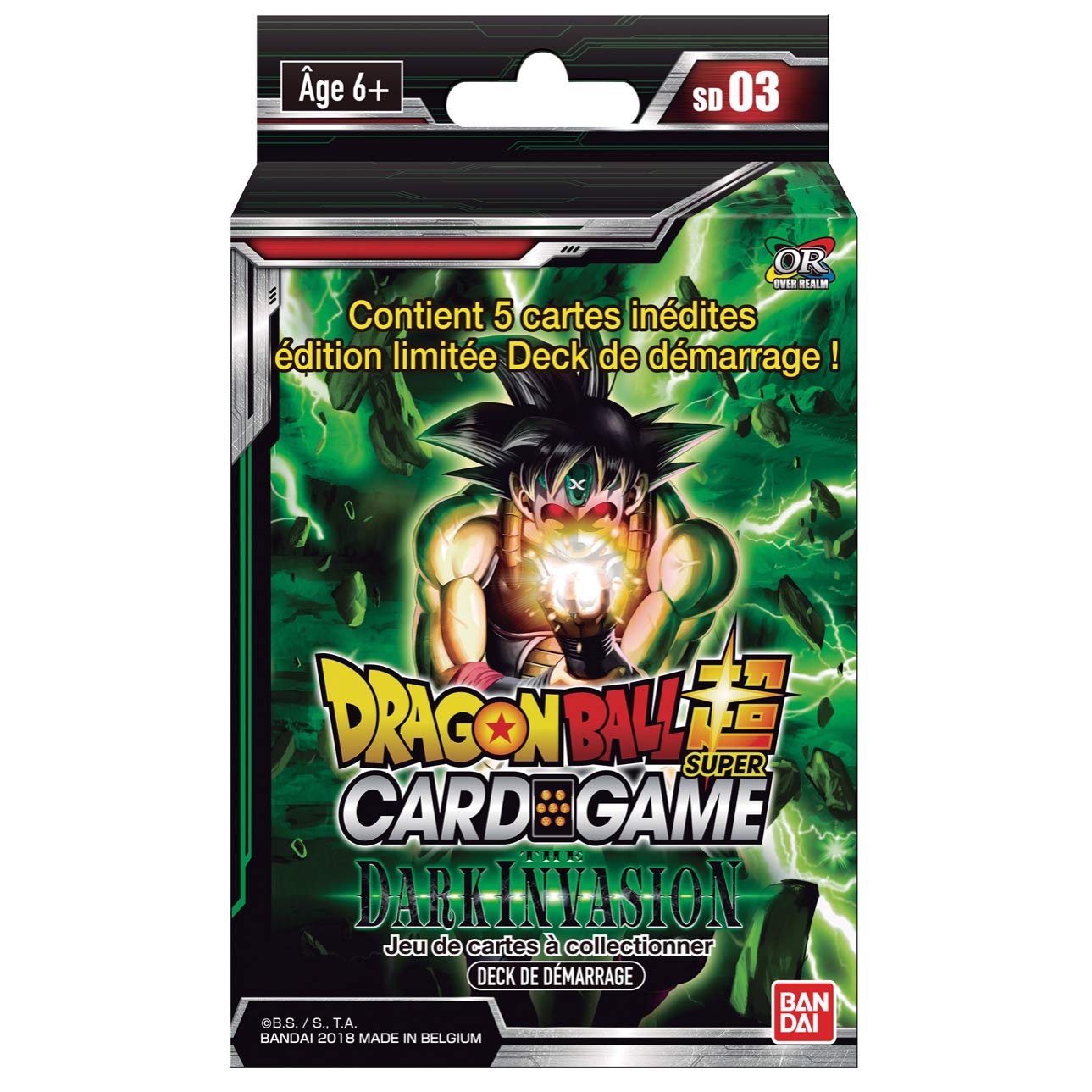 Dragon Ball Super Card Game - Starter deck Dark Invasion SD03 (français)