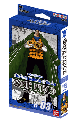 One Piece Card Game - Starter Deck ST03 : The Seven Warlords of the Sea (English)