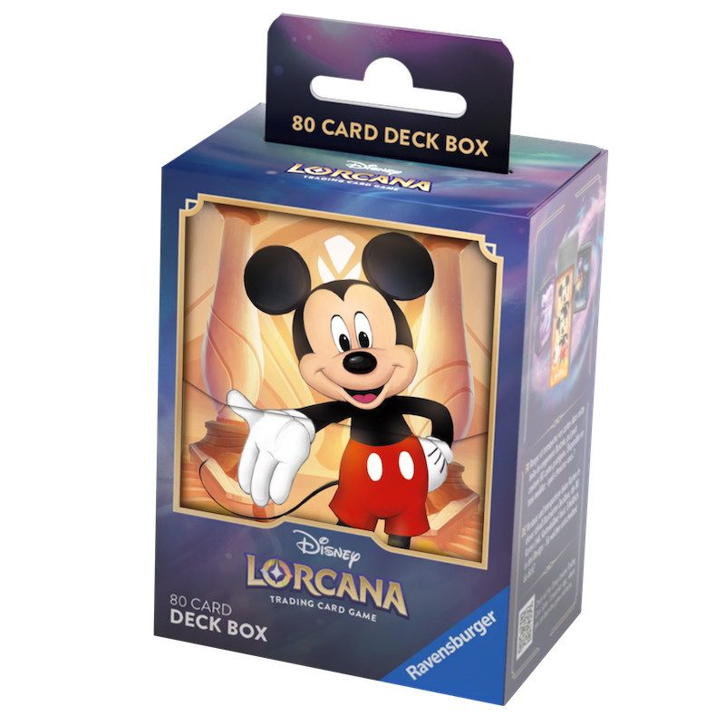 DISNEY - Lorcana - Boite à Deck - Mickey Mouse - Vague 1