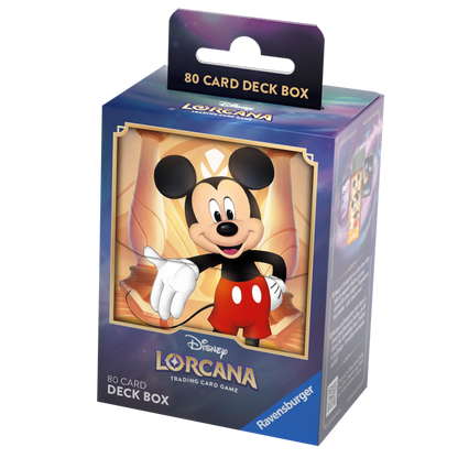 DISNEY - Lorcana - Boite à Deck - Mickey Mouse - Vague 1