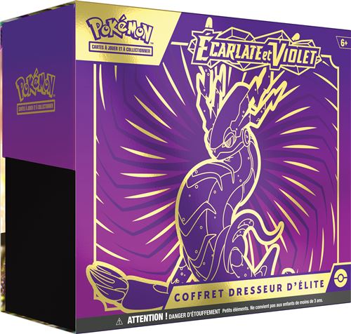 Pokémon - Ecarlate et Violet (EV01) - Coffret dresseur d'élite ETB : Miraidon (FR)