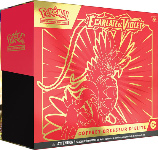 Pokémon - Ecarlate et Violet (EV01) - Coffret dresseur d'élite ETB : Koraidon (FR)