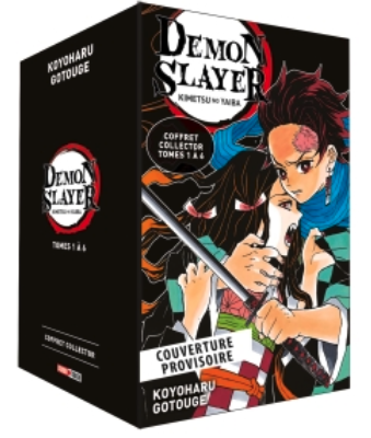 DEMON SLAYER - Coffret Tome 1 à 6