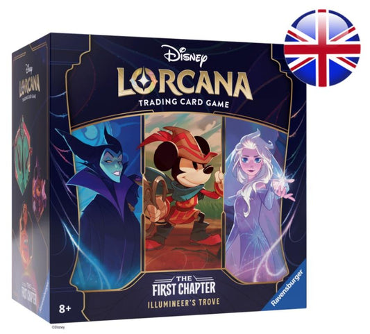 DISNEY - Lorcana - Trading Cards - Illumineer's Trove - Vague 1 - UK