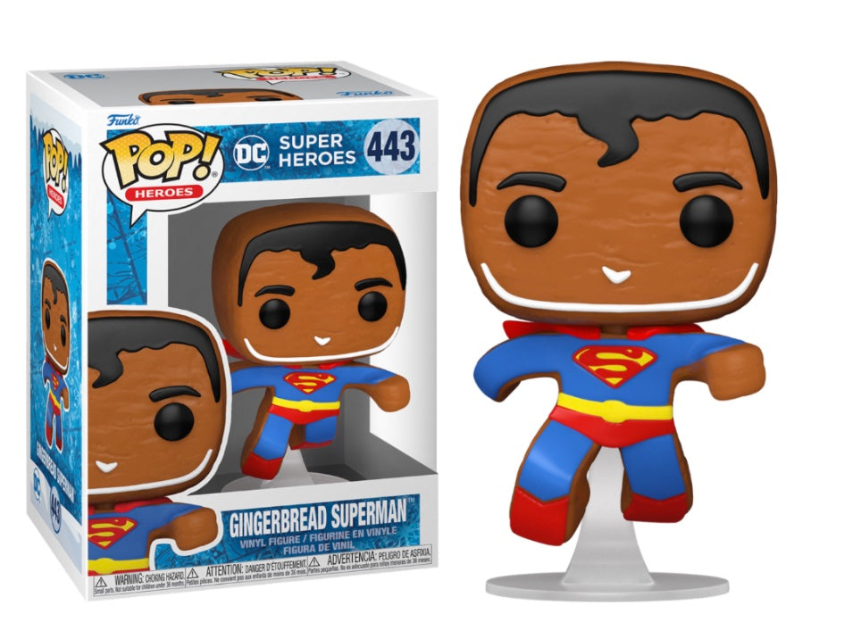 DC COMICS HOLIDAY - POP N° 443 - Gingerbread Superman
