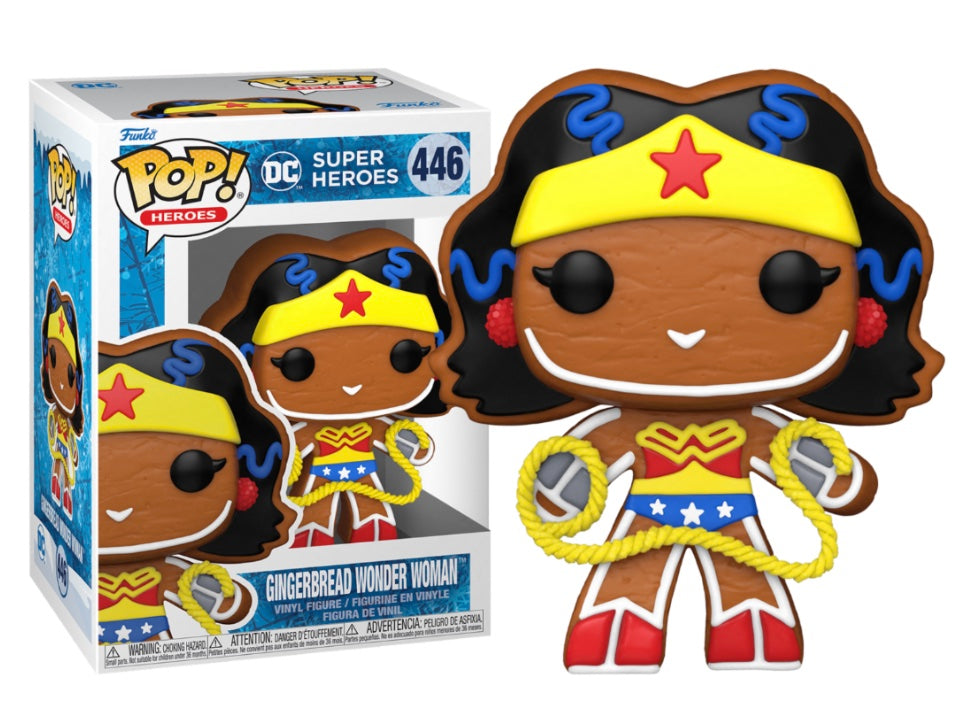 DC COMICS HOLIDAY - POP N° 446 - Gingerbread Wonder Woman