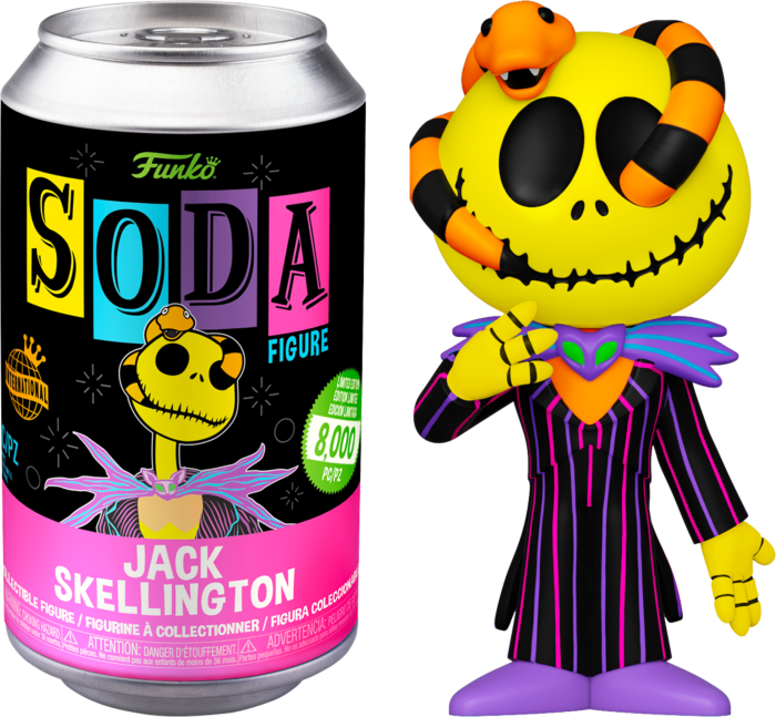 NBX - POP Vinyl Soda - Jack w/snake (Blacklight) w/Chase (IE)