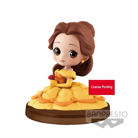 DISNEY - Q Posket Mini - Belle - 7cm