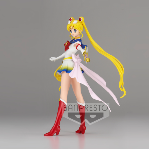 PRETTY GUARDIAN-Super Sailor Moon Vers.A-Figurine Glitter&Glamous 23cm