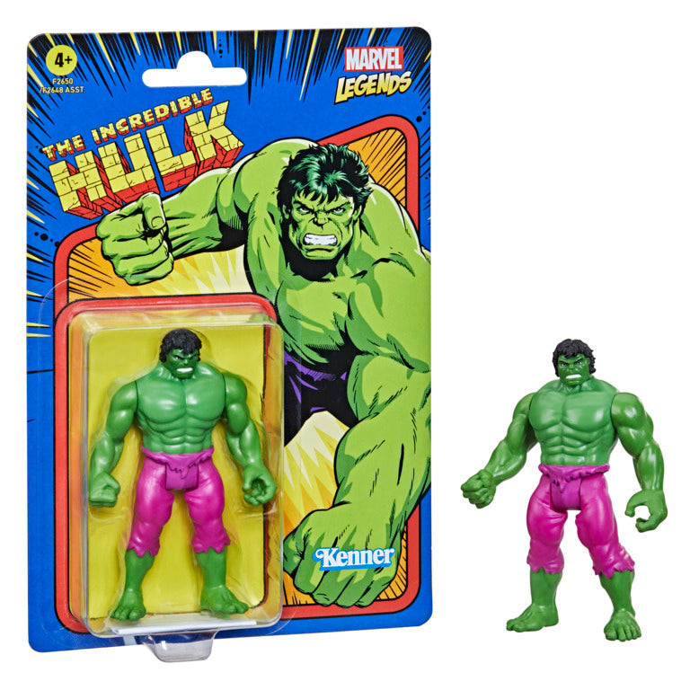 MARVEL - Hulk - Figurine Legends Retro Series 10cm
