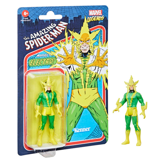 MARVEL - Electro - Figurine Legends Retro Series 10cm